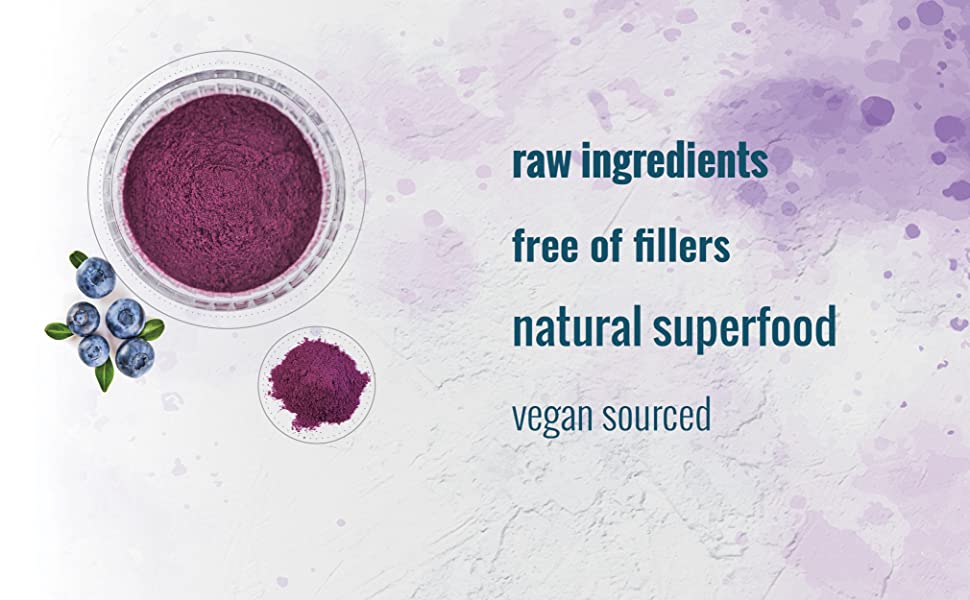 blueberry extract powder